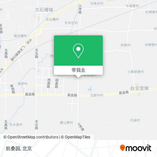前桑园地图