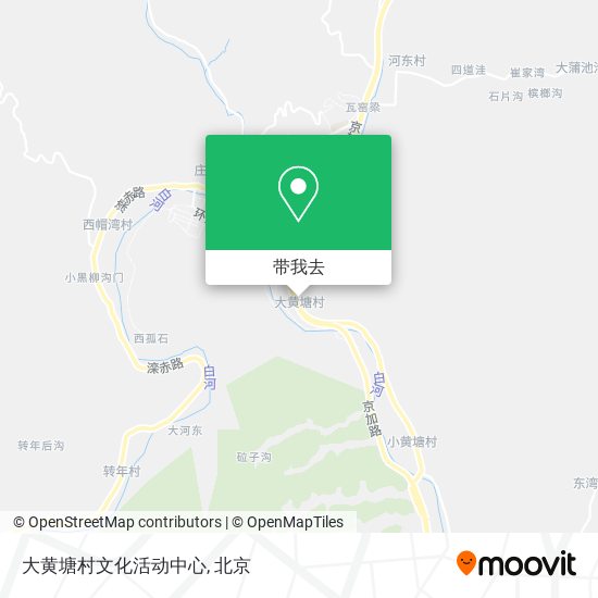 大黄塘村文化活动中心地图