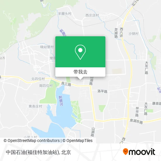中国石油(福佳特加油站)地图
