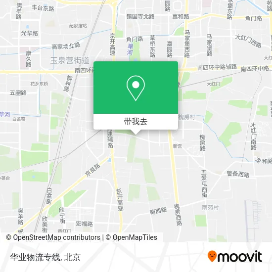 华业物流专线地图