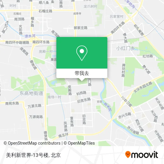 美利新世界-13号楼地图