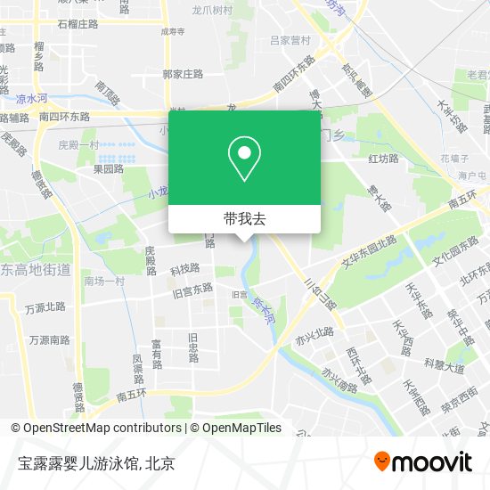 宝露露婴儿游泳馆地图