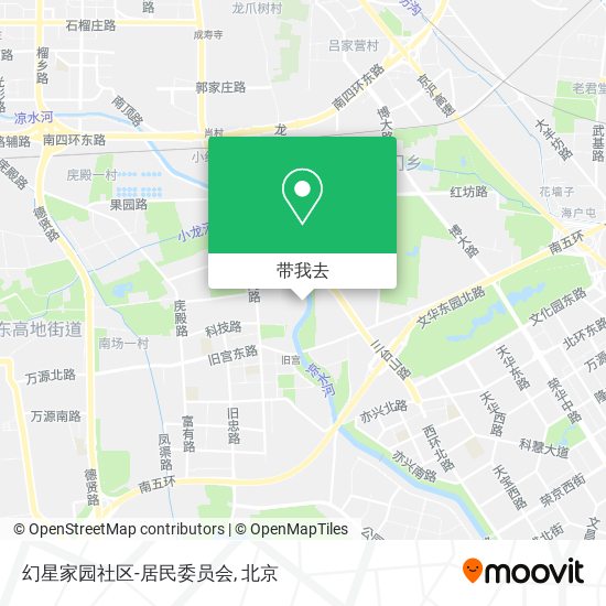 幻星家园社区-居民委员会地图