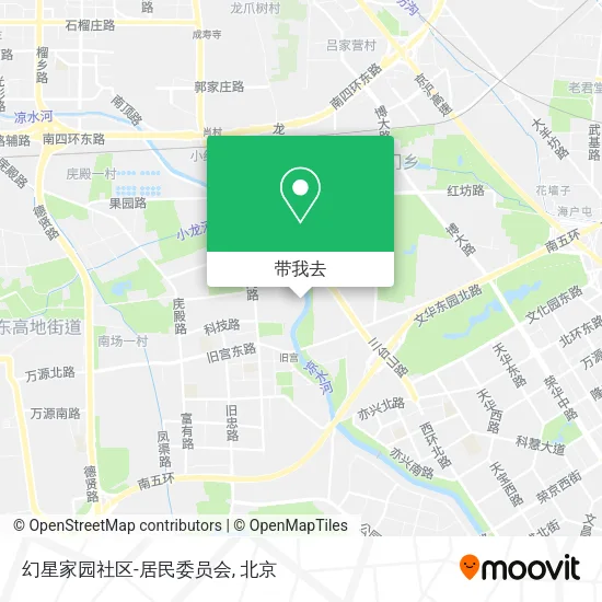 幻星家园社区-居民委员会地图