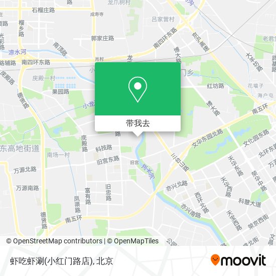 虾吃虾涮(小红门路店)地图