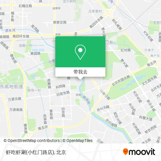 虾吃虾涮(小红门路店)地图