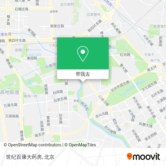 世纪百康大药房地图