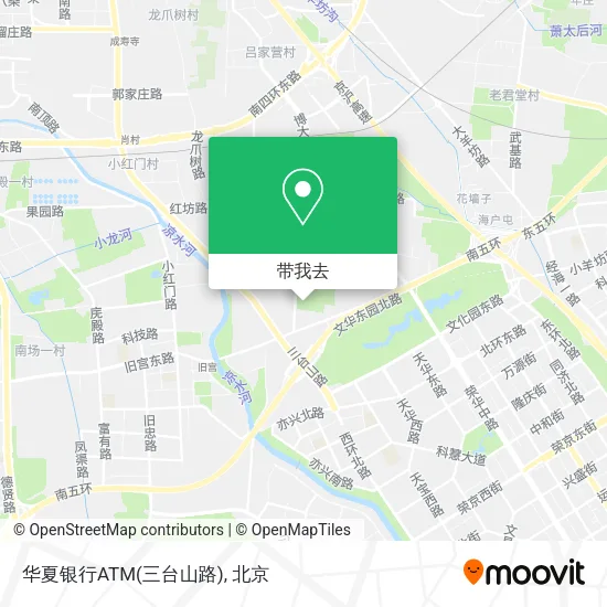 华夏银行ATM(三台山路)地图