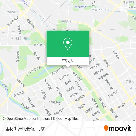 莲花生雅玩会馆地图
