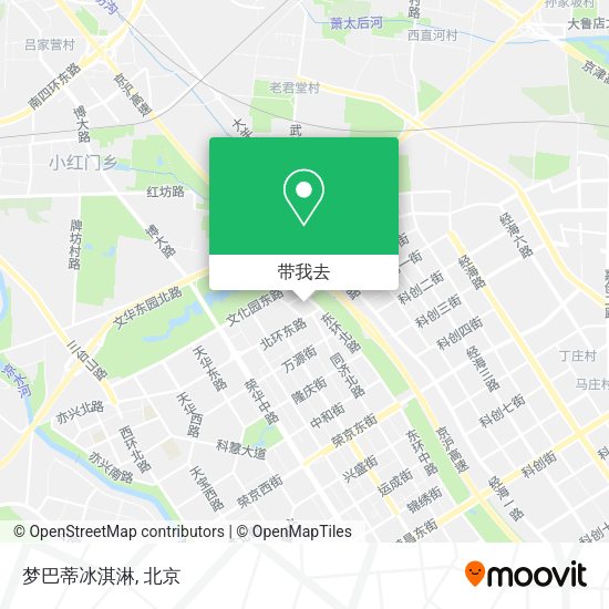 梦巴蒂冰淇淋地图