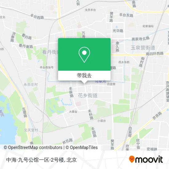 中海·九号公馆一区-2号楼地图