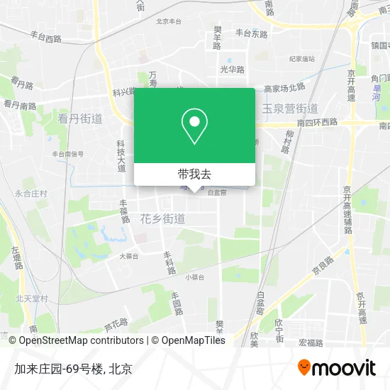 加来庄园-69号楼地图