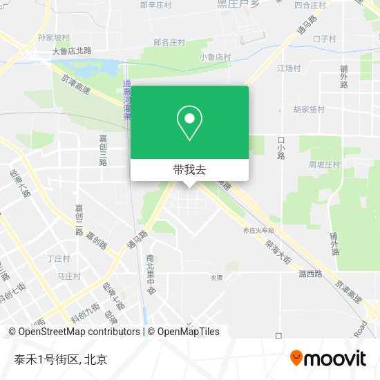 泰禾1号街区地图