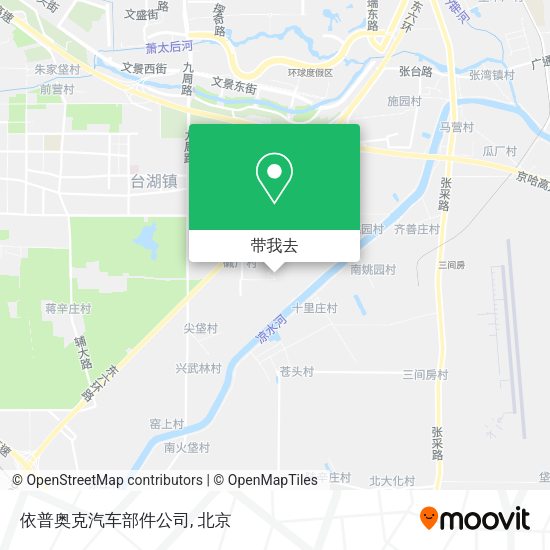依普奥克汽车部件公司地图