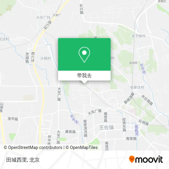 田城西里地图