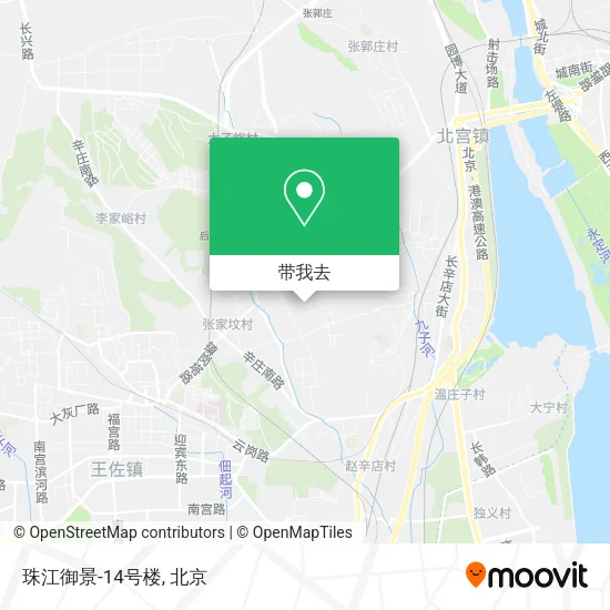 珠江御景-14号楼地图