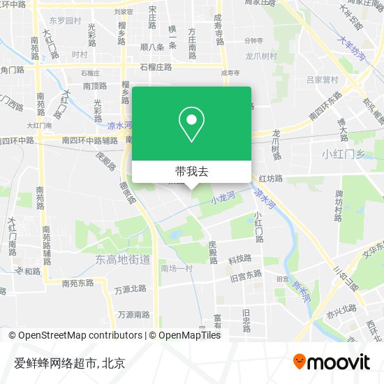 爱鲜蜂网络超市地图