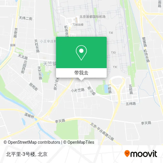 北平里-3号楼地图