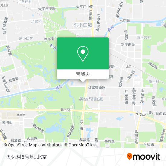 奥运村5号地地图