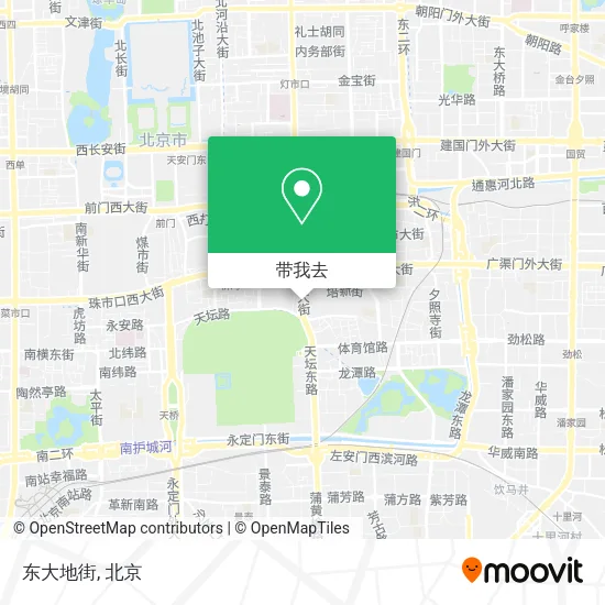 东大地街地图