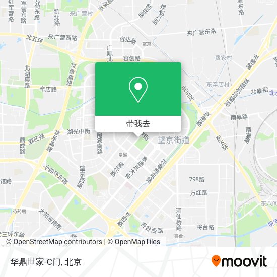 华鼎世家-C门地图