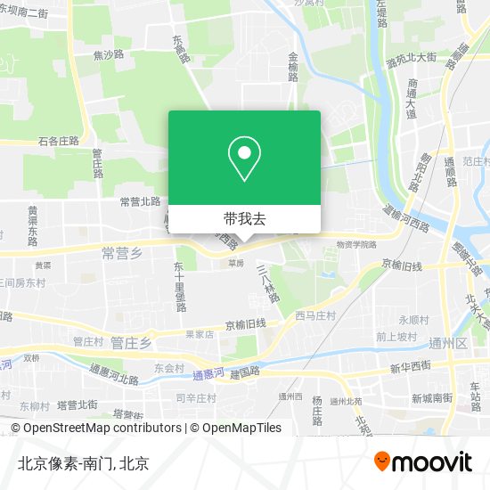 北京像素-南门地图