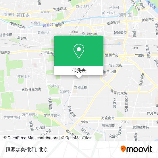 恒源森奥-北门地图