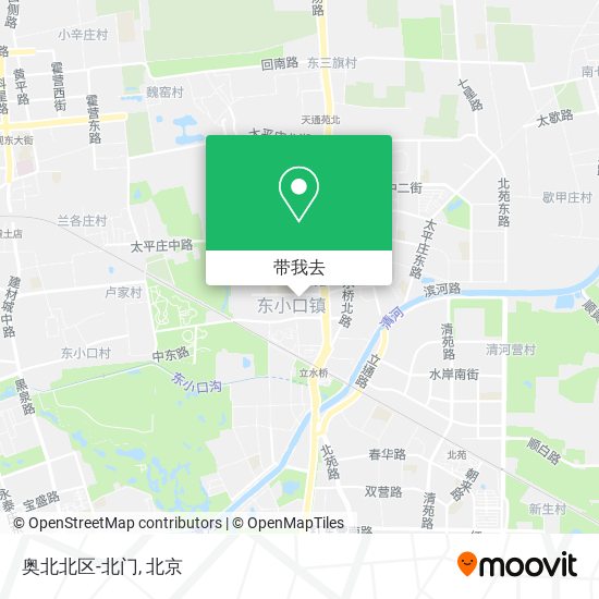 奥北北区-北门地图