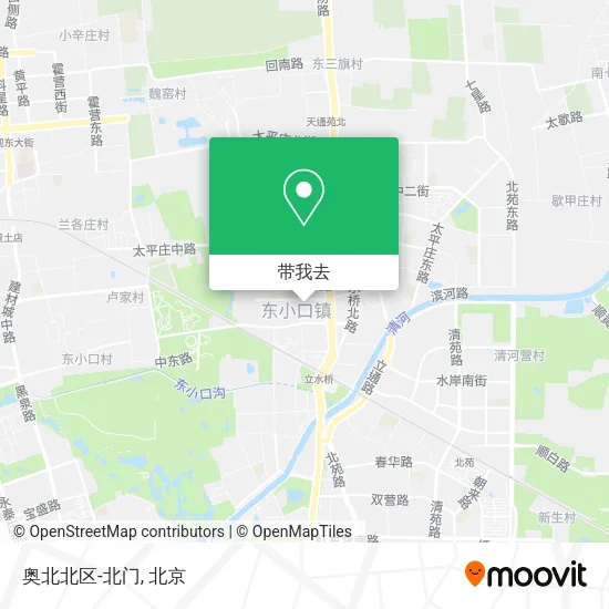 奥北北区-北门地图