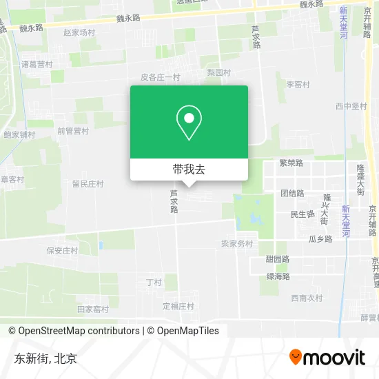 东新街地图
