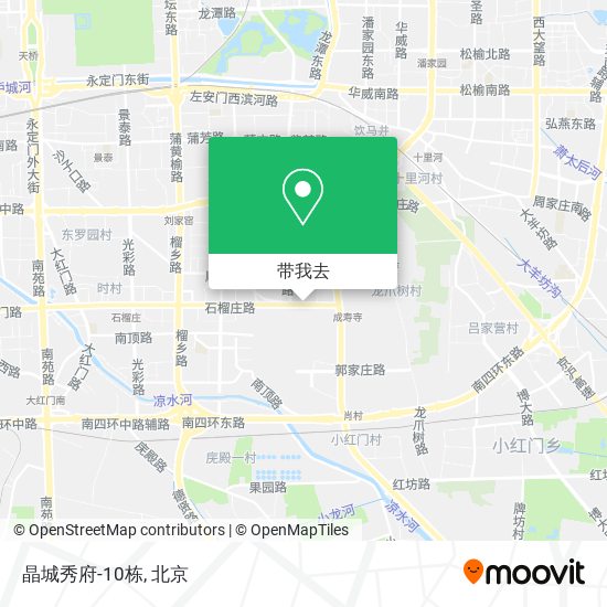 晶城秀府-10栋地图