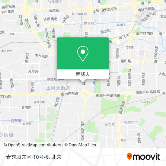 青秀城东区-10号楼地图