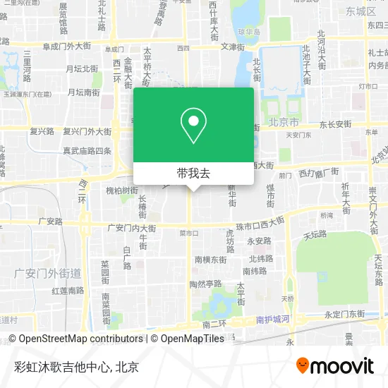 彩虹沐歌吉他中心地图