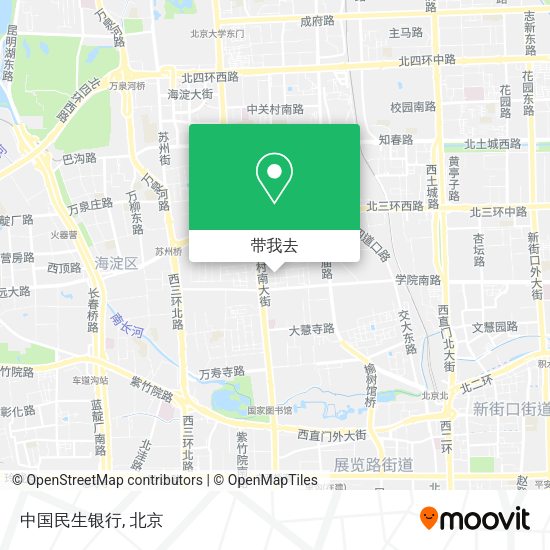 中国民生银行地图