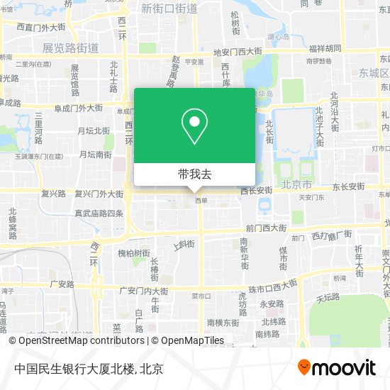 中国民生银行大厦北楼地图