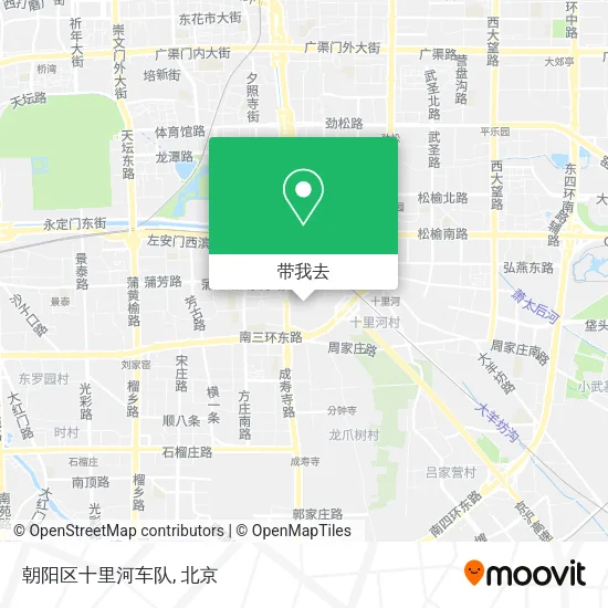 朝阳区十里河车队地图