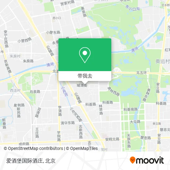 爱酒堡国际酒庄地图