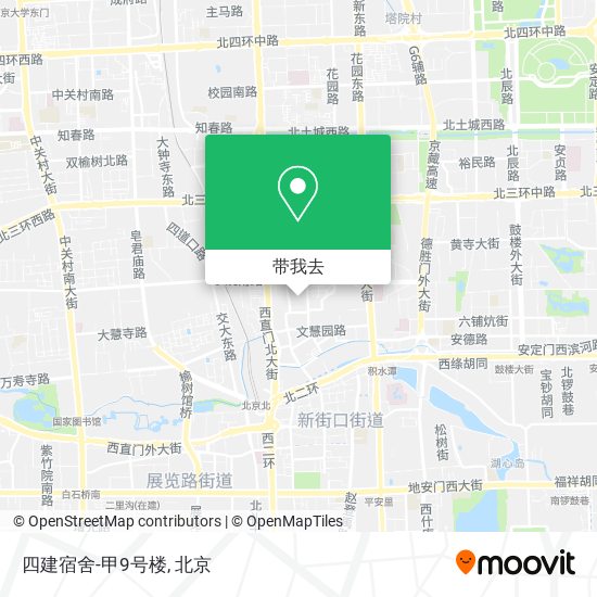 四建宿舍-甲9号楼地图