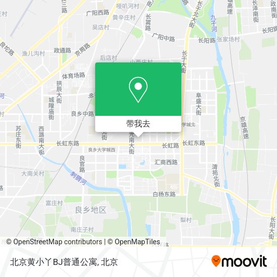 北京黄小丫BJ普通公寓地图