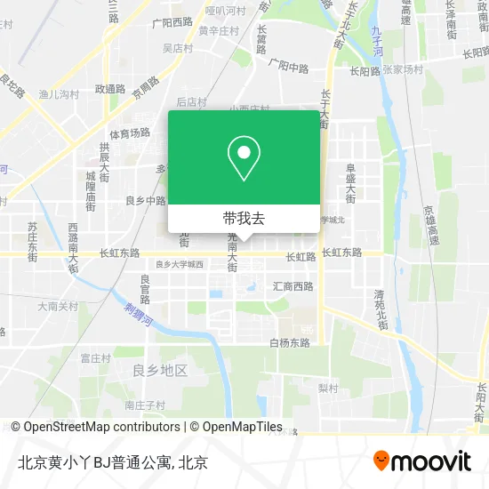北京黄小丫BJ普通公寓地图