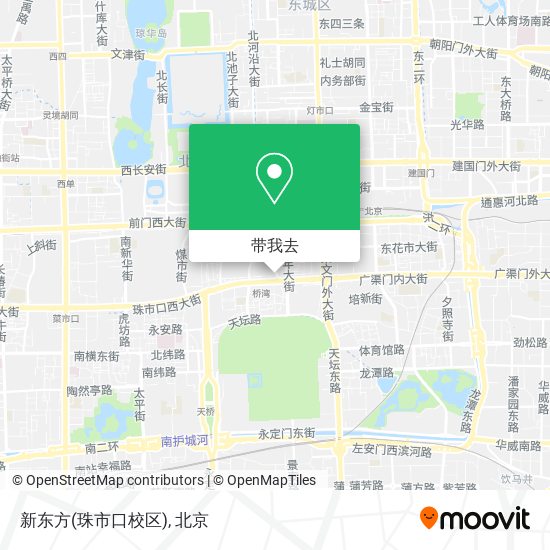 新东方(珠市口校区)地图