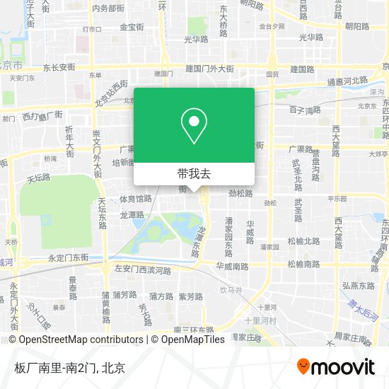板厂南里-南2门地图
