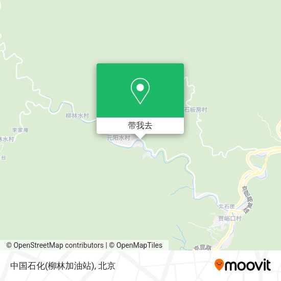 中国石化(柳林加油站)地图