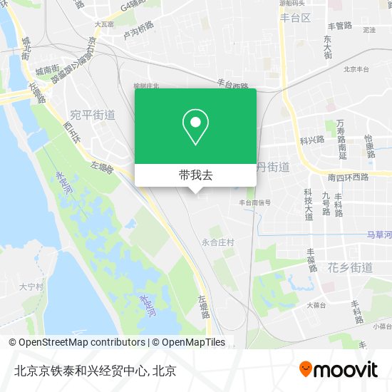 北京京铁泰和兴经贸中心地图