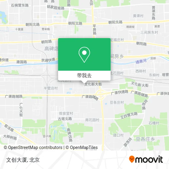 文创大厦地图