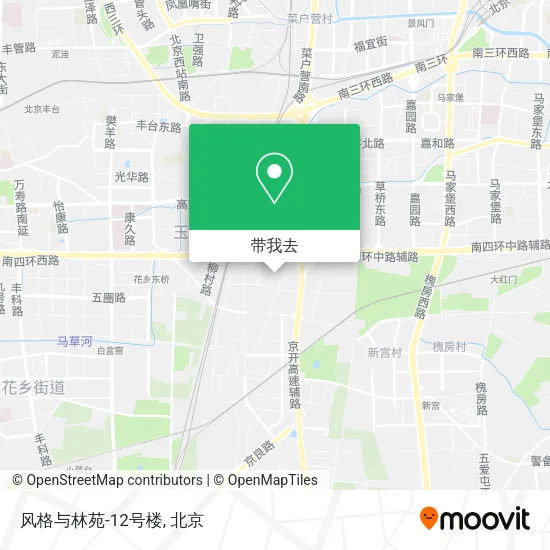 风格与林苑-12号楼地图