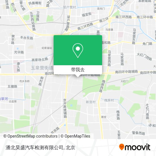 潘北昊盛汽车检测有限公司地图