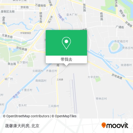 晟馨康大药房地图