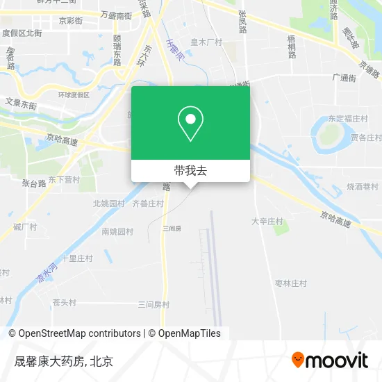 晟馨康大药房地图