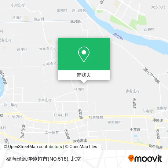 福海绿源连锁超市(NO.518)地图